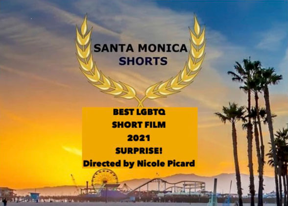 Laurel wreath of Best LGBTQ Best Short Film